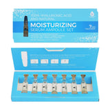 100% Hyaluronic Acid & Natural Moisturizing Serum Ampoule Set from Pursonic
