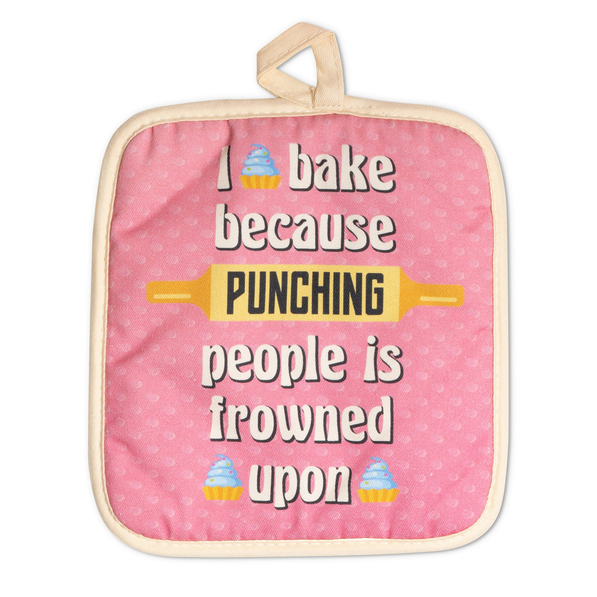 I Bake Because Oven Mitts And Potholder Set From Zapps Clothing