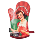 I'm Baked Too Oven Mitts And Potholder Set From Zapps Clothing