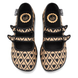 Chocolaticas® I Wove You 2 Women's Mary Jane Flat from Hot Chocolate Design