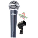 Cardioid Dynamic Microphone with Mic Clip by FAT TOAD - Vocal Handheld, Unidirectional Singing Mic from GeekStands
