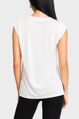 The Favorite Luxe Essentials V-Neck Tee from Gibsonlook