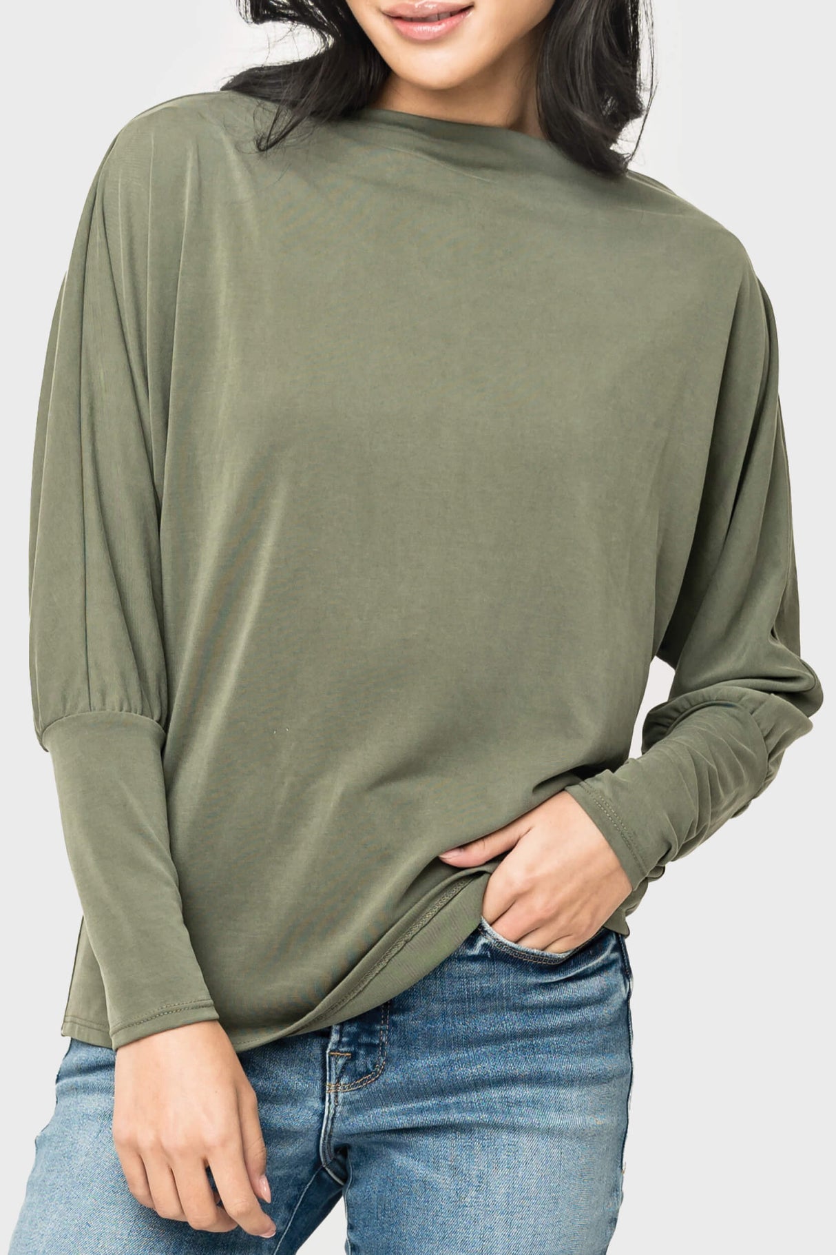 The Favorite Luxe Slouchy Tee  From Gibsonlook