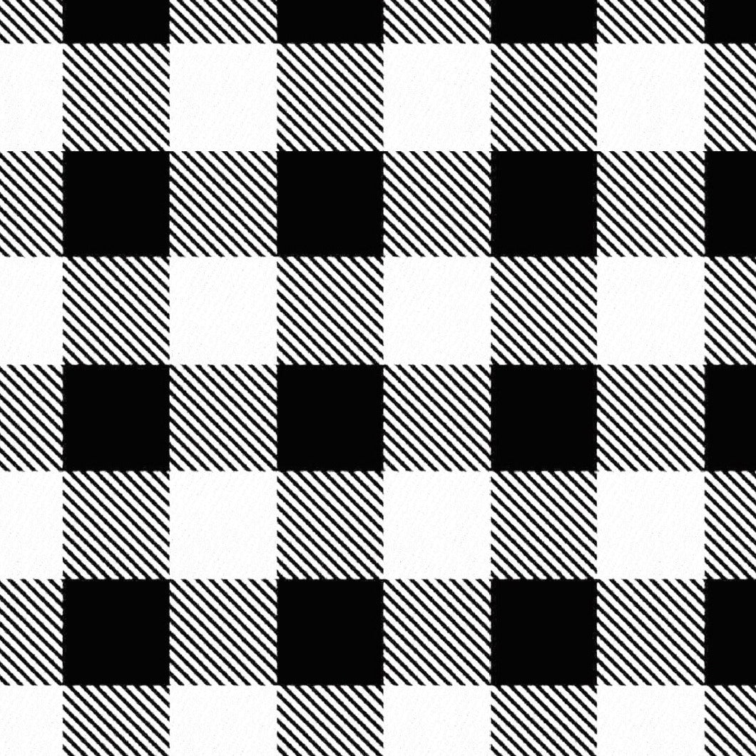 White Buffalo Plaid Flutter Bapron from BapronBaby