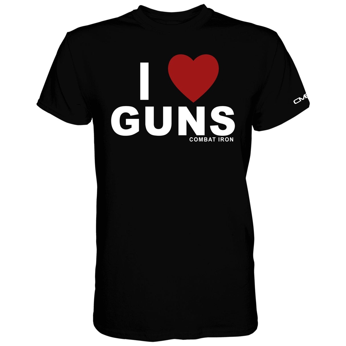 I Love Gun's Men's T-Shirt From Combat Iron Apparel