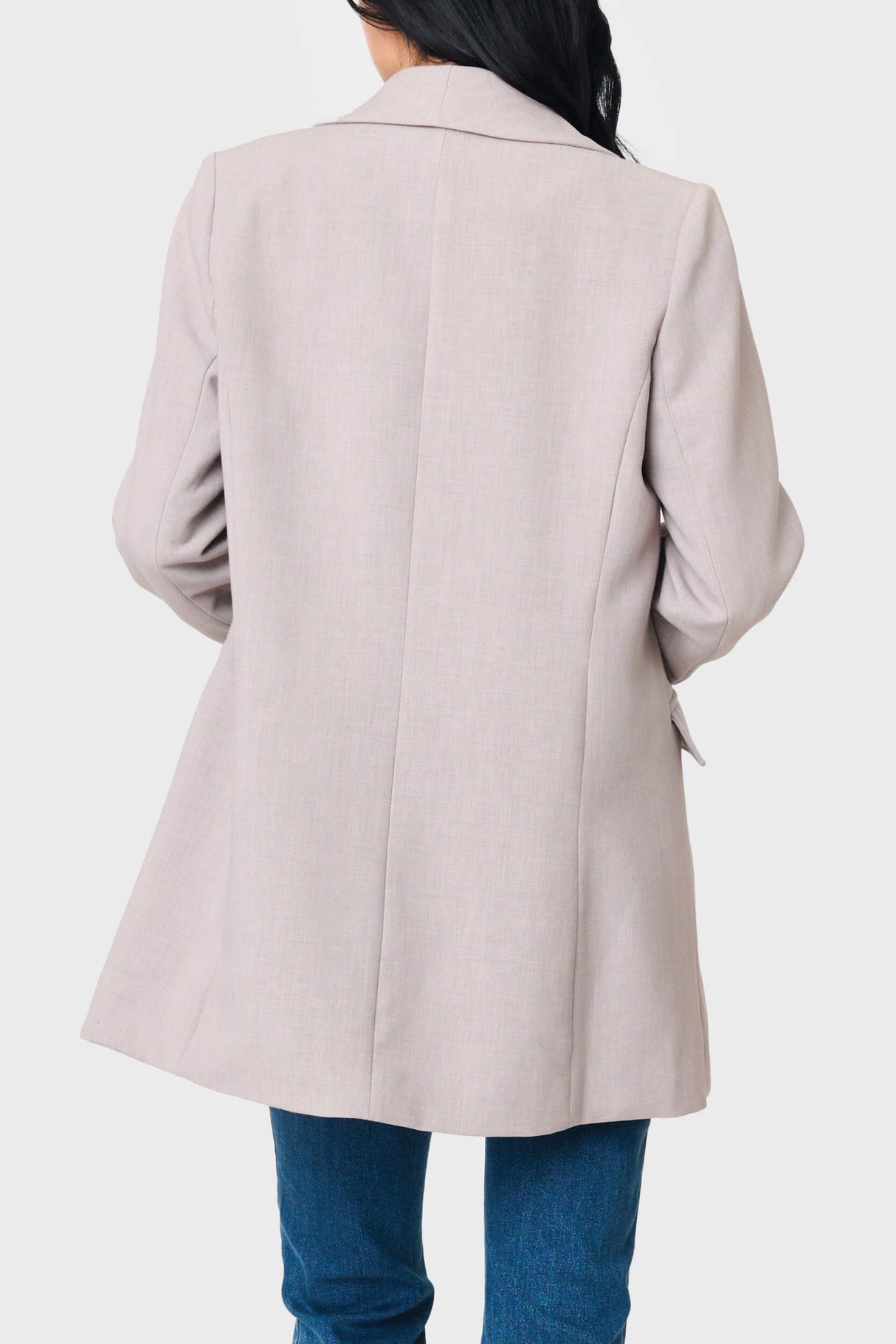 Double Breasted Long Length Blazer from Gibsonlook
