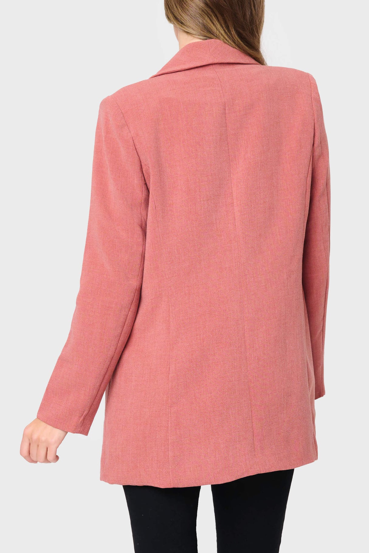 Double Breasted Long Length Blazer from Gibsonlook