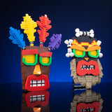 Life-Sized Aku Aku Mask from Bricker Builds