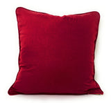 Tache Elegant Burgundy Ornate Paisley Woven Tapestry Throw Pillow Cover (18194) from Tache Home Fashion