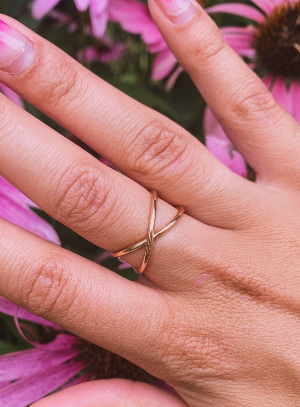 Mia Leaf Ring from Ash & Rose