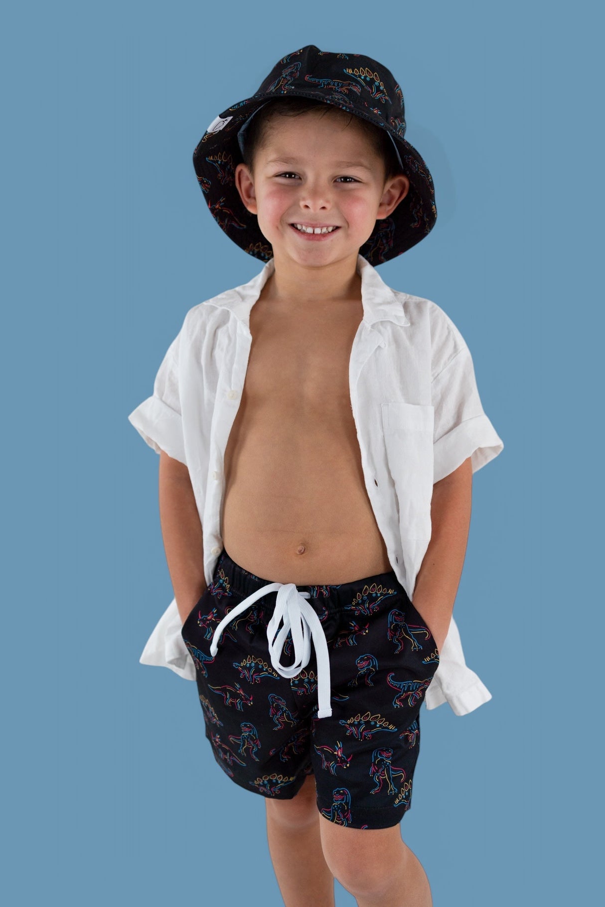 DINOSNORE DREAM BUCKET HAT from DREAM BIG LITTLE CO