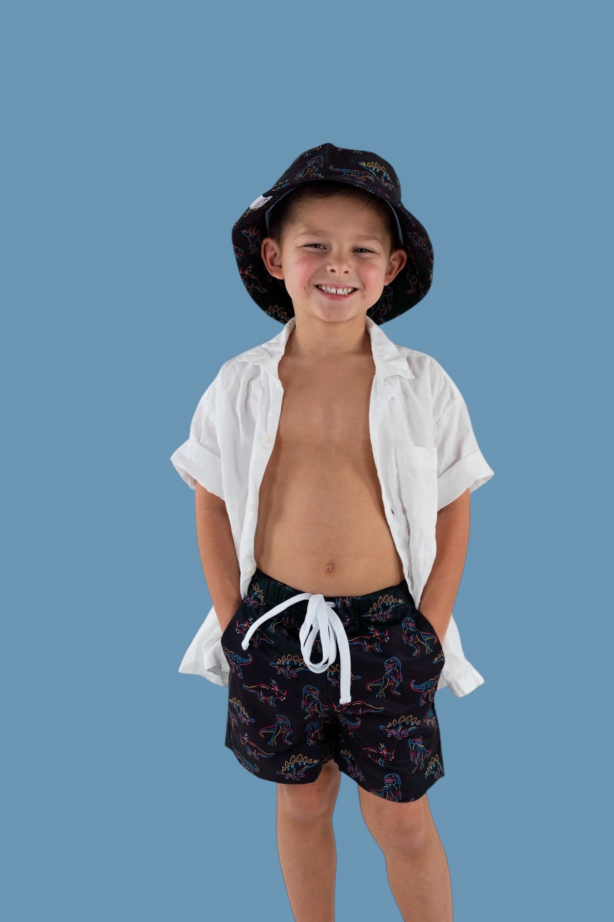 DINOSNORE DREAM BUCKET HAT from DREAM BIG LITTLE CO