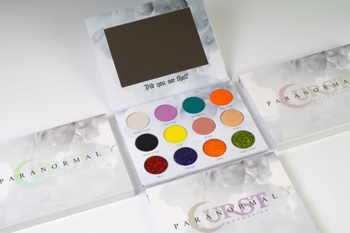 The PARANORMAL Eyeshadow Palette from Curst kosmetics