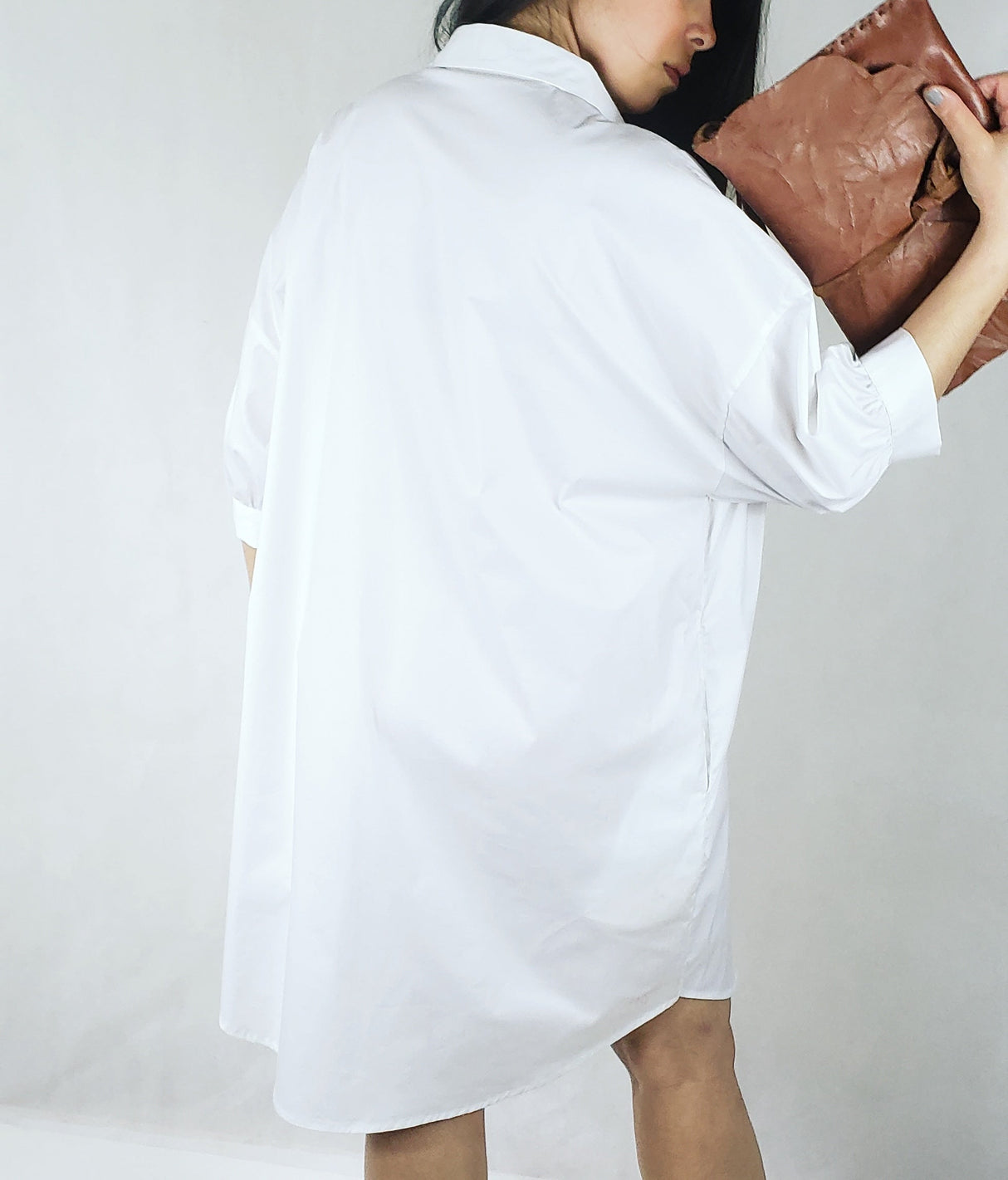 CASUAL SHIRT DRESS WITH POCKETS from EBRU Home