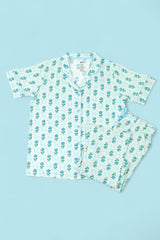 BLUE RIBBON BLOOMS WOMEN’S RELAXED FLARE DREAM SET from DREAM BIG LITTLE CO