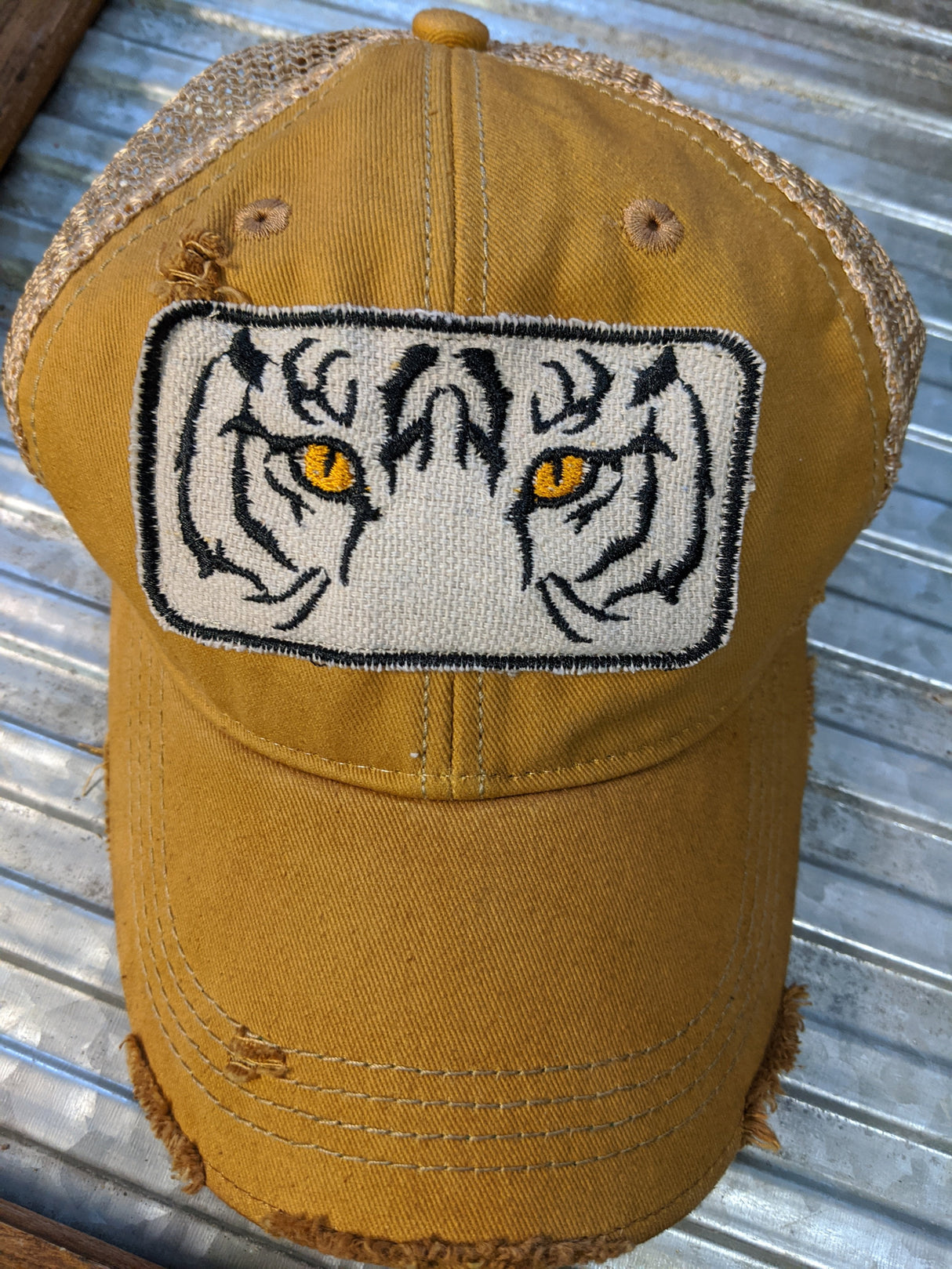 Tiger eyes Hat from The Goat Stock