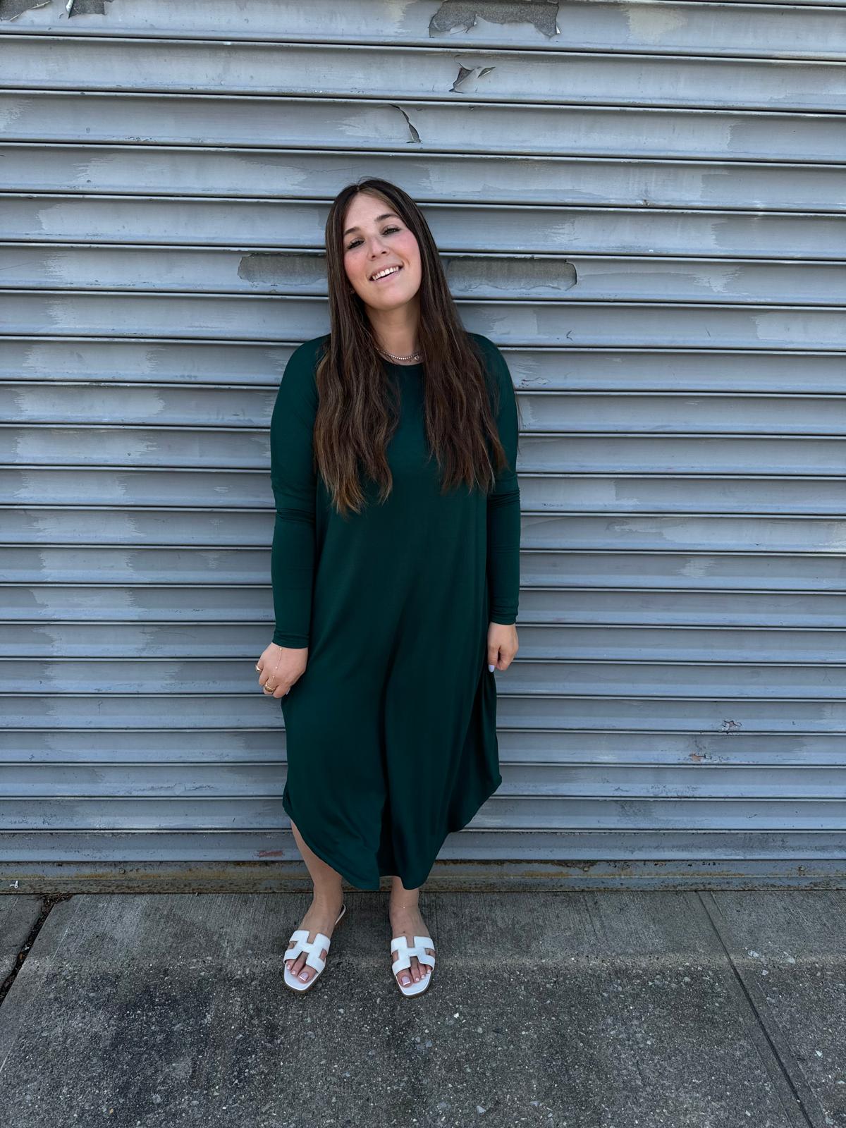 Basic T- Dress From Drama NYC Plus