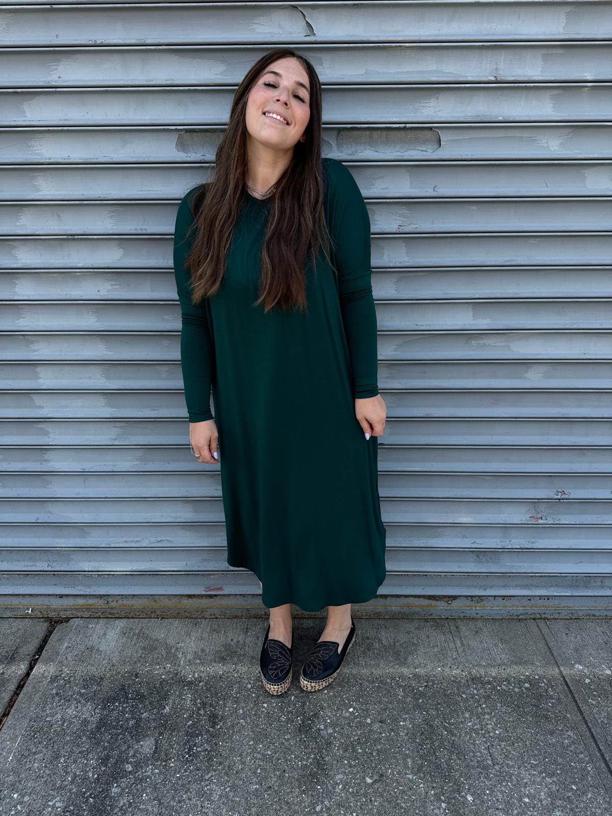 Basic T- Dress From Drama NYC Plus