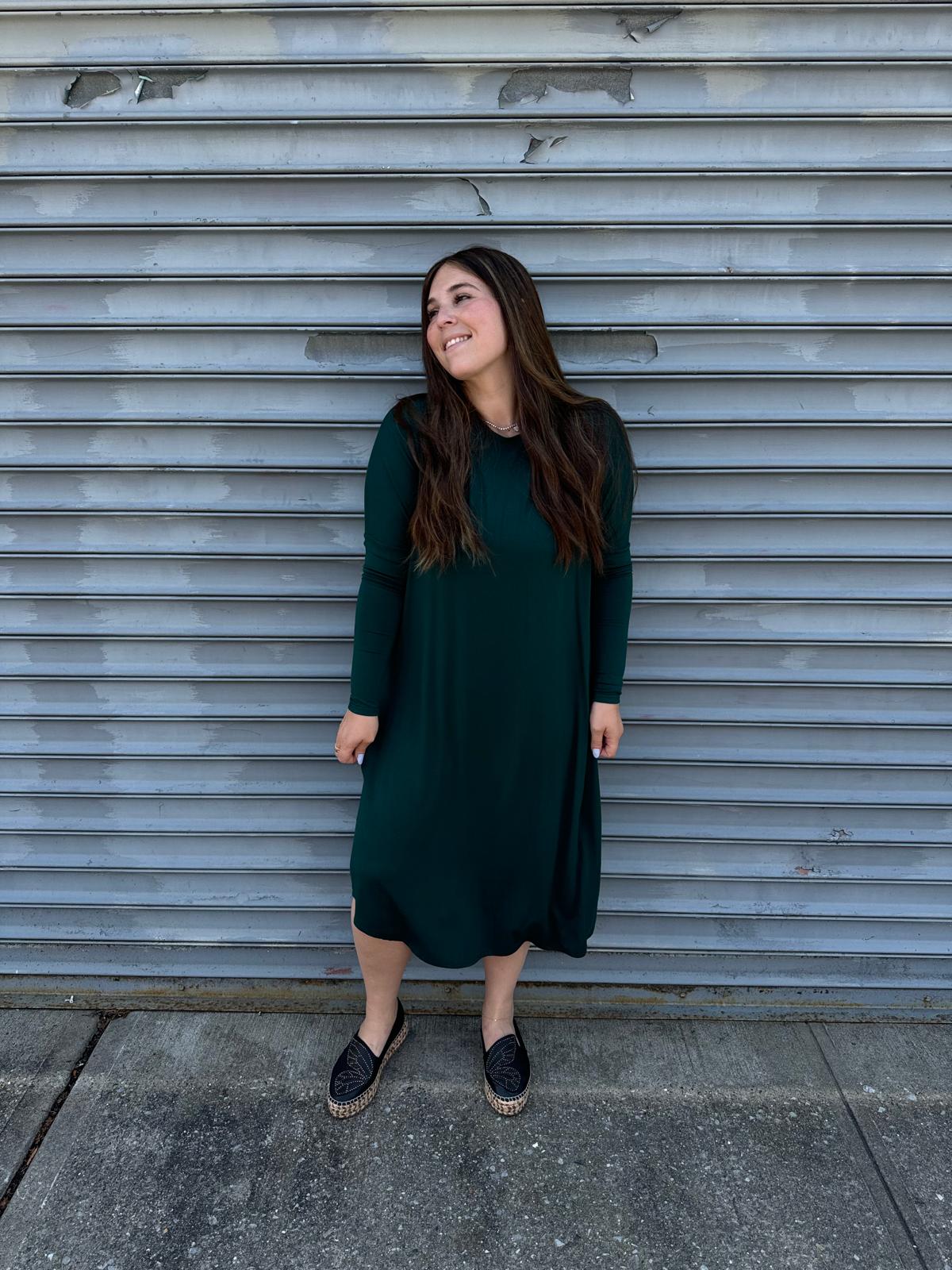 Basic T- Dress From Drama NYC Plus