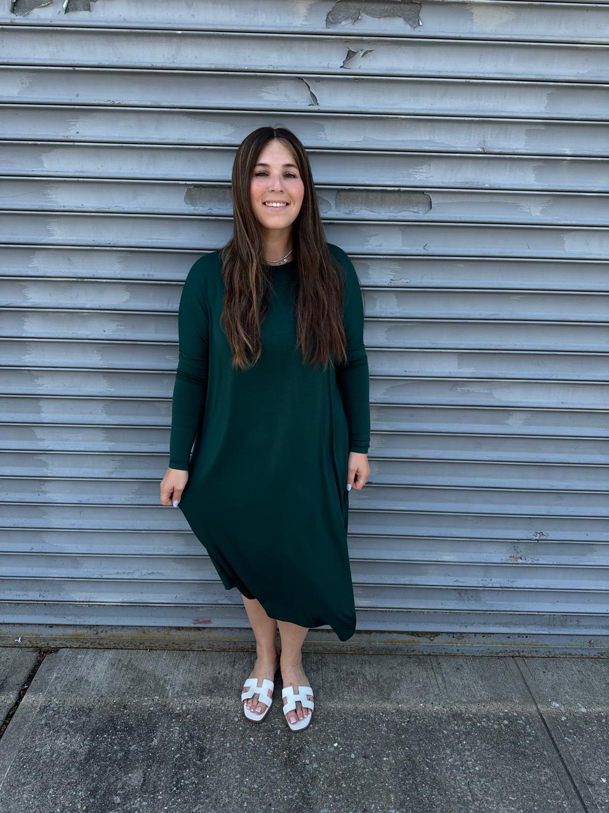 Basic T- Dress From Drama NYC Plus