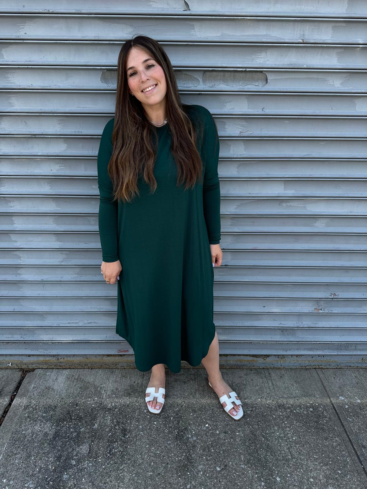 Basic T- Dress From Drama NYC Plus