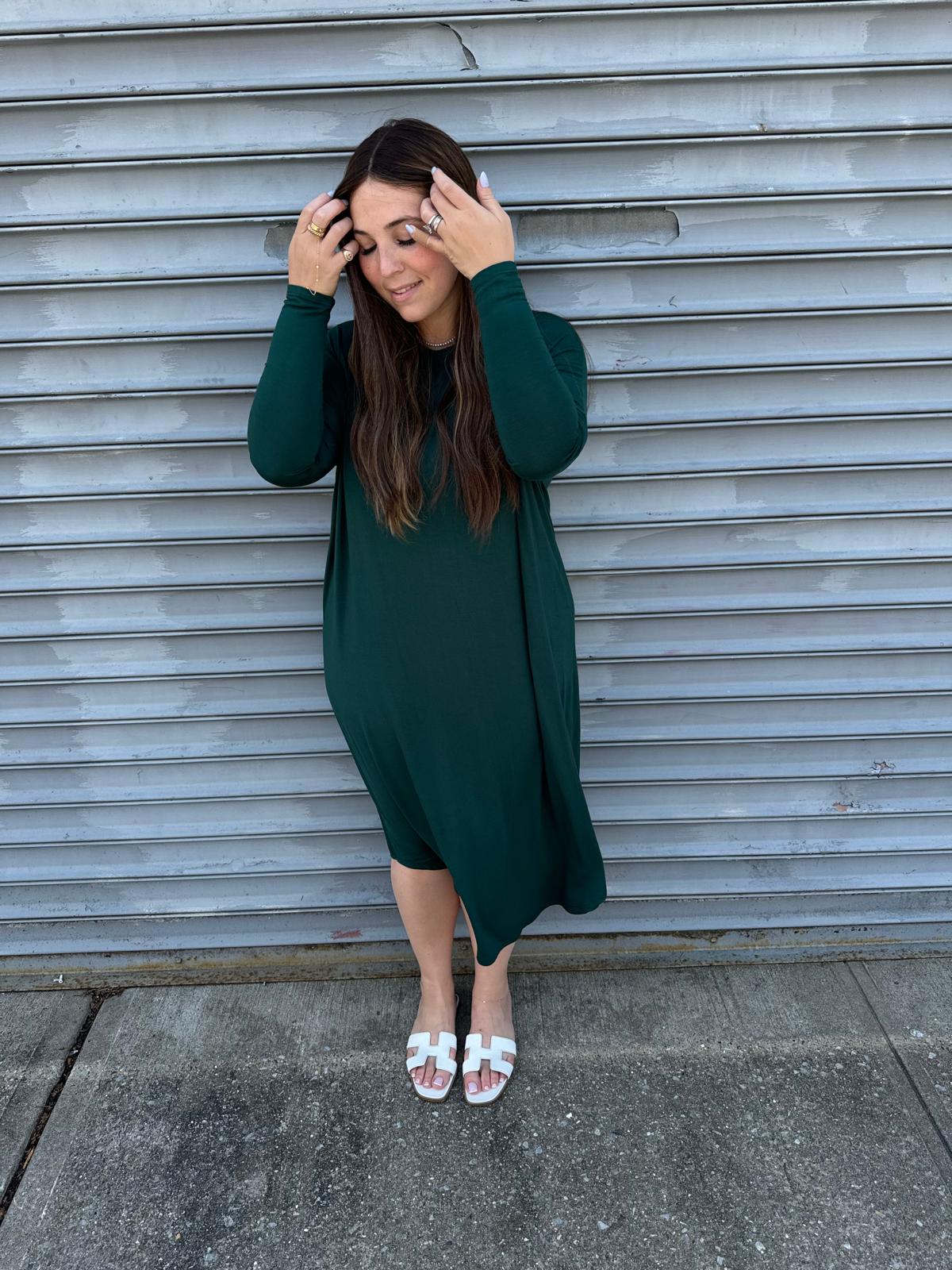 Basic T- Dress From Drama NYC Plus