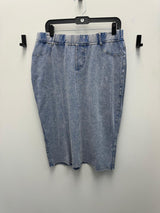 Acid Wash Pencil Skirt From Drama NYC Plus