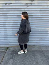 Acid Wash Hoodie Dress From Drama NYC Plus