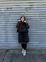 Acid Wash Hoodie Dress From Drama NYC Plus