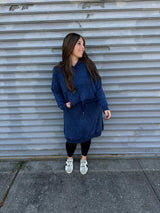 Acid Wash Hoodie Dress From Drama NYC Plus