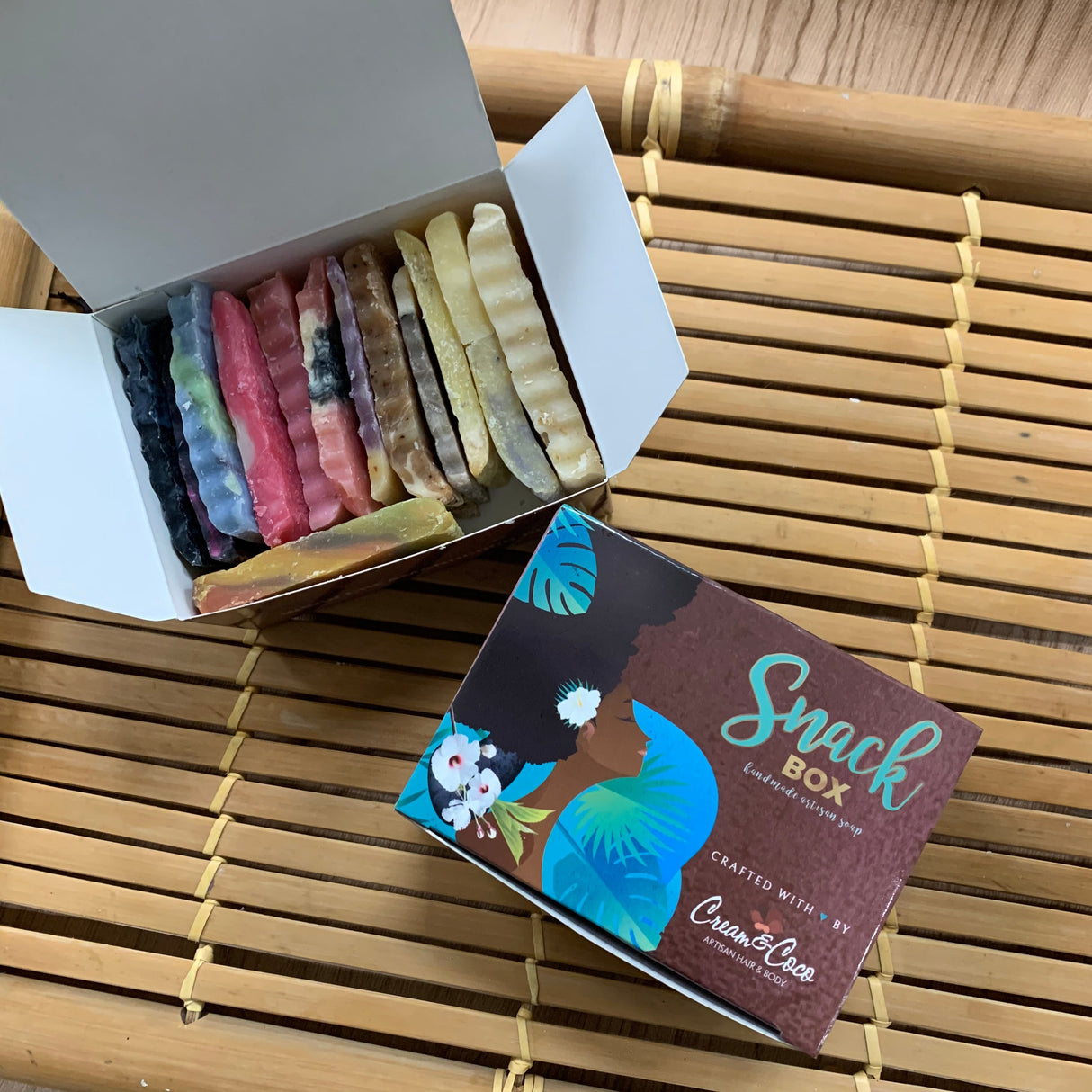 Artisan Soap Snack Box from Cream & Coco Skincare