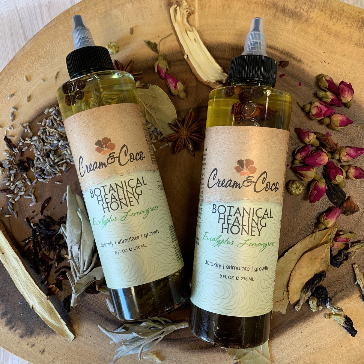 Eucalyptus Lemongrass Botanical Healing Honey from Cream & Coco Skincare