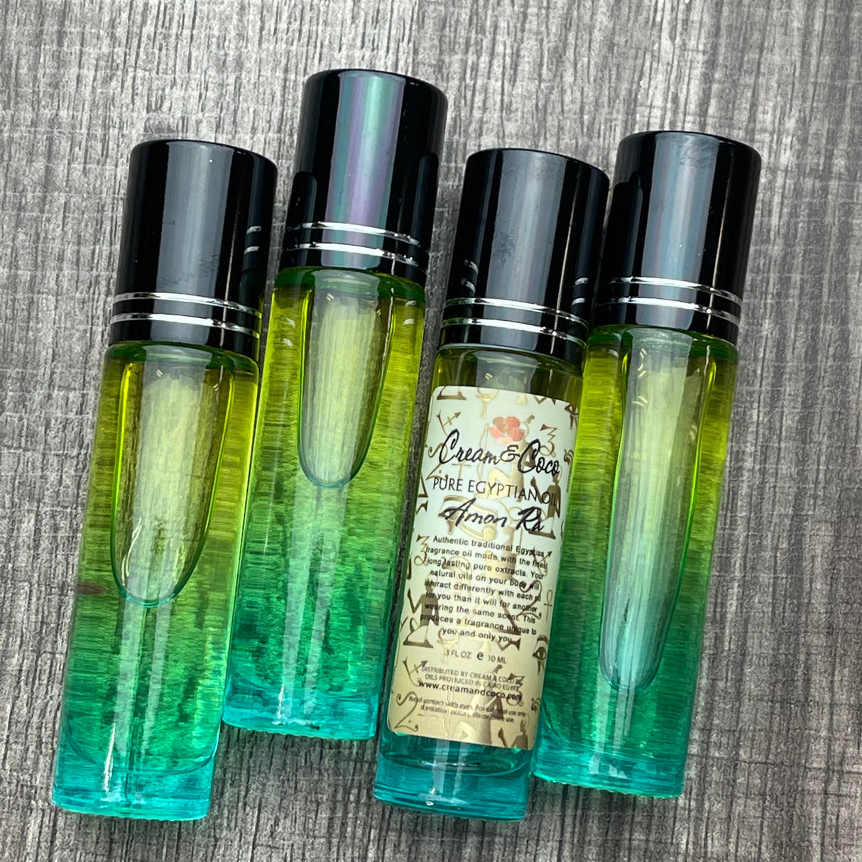 Amon Ra Authentic Egyptian Fragrance Oil [M] from Cream & Coco Skincare