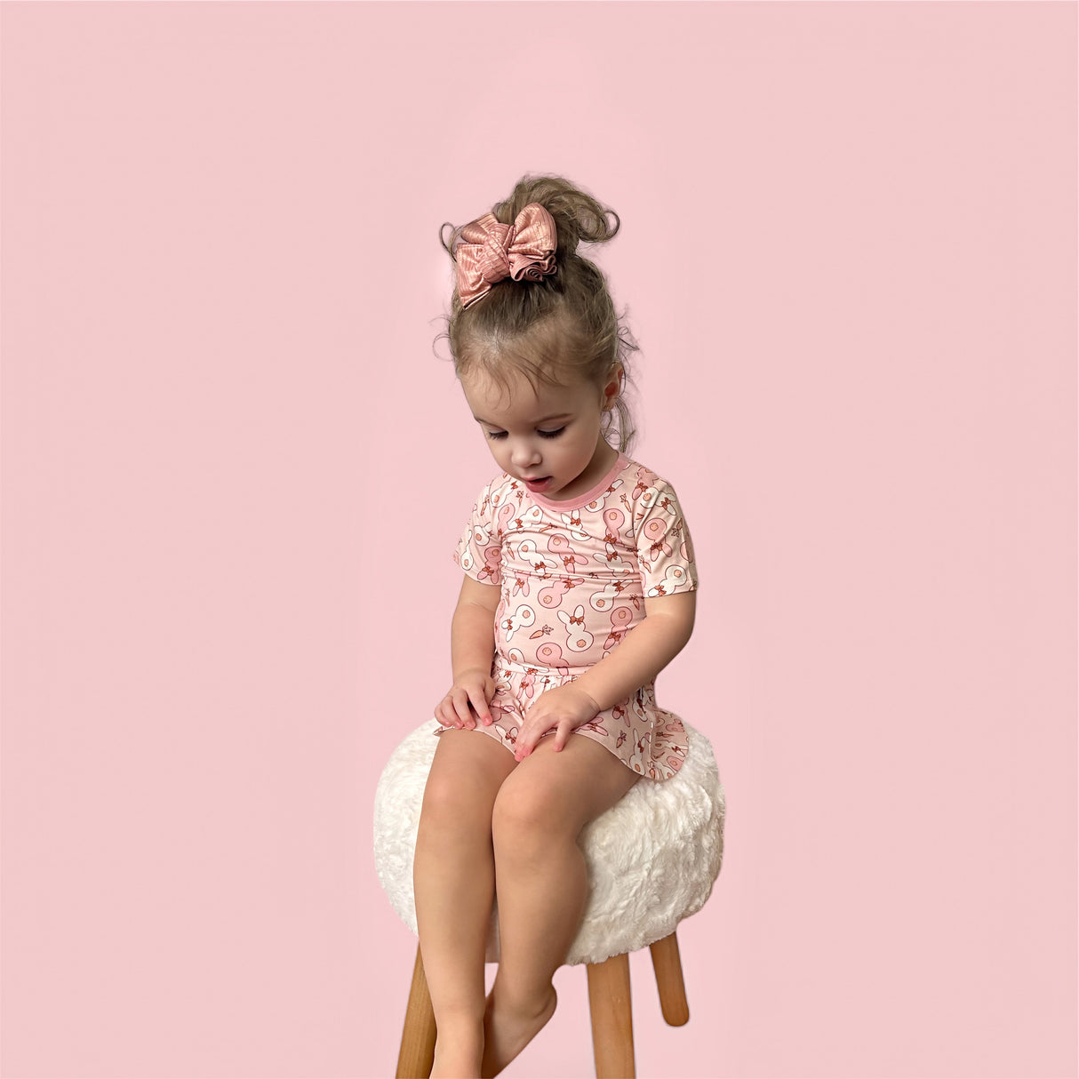BUNNIES AND BOWS DREAM BODYSUIT DRESS from DREAM BIG LITTLE CO