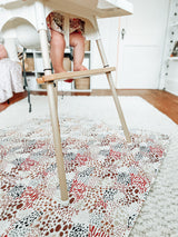 Wild Splash Mat - A Waterproof Catch-All for Highchair Spills and More! from BapronBaby