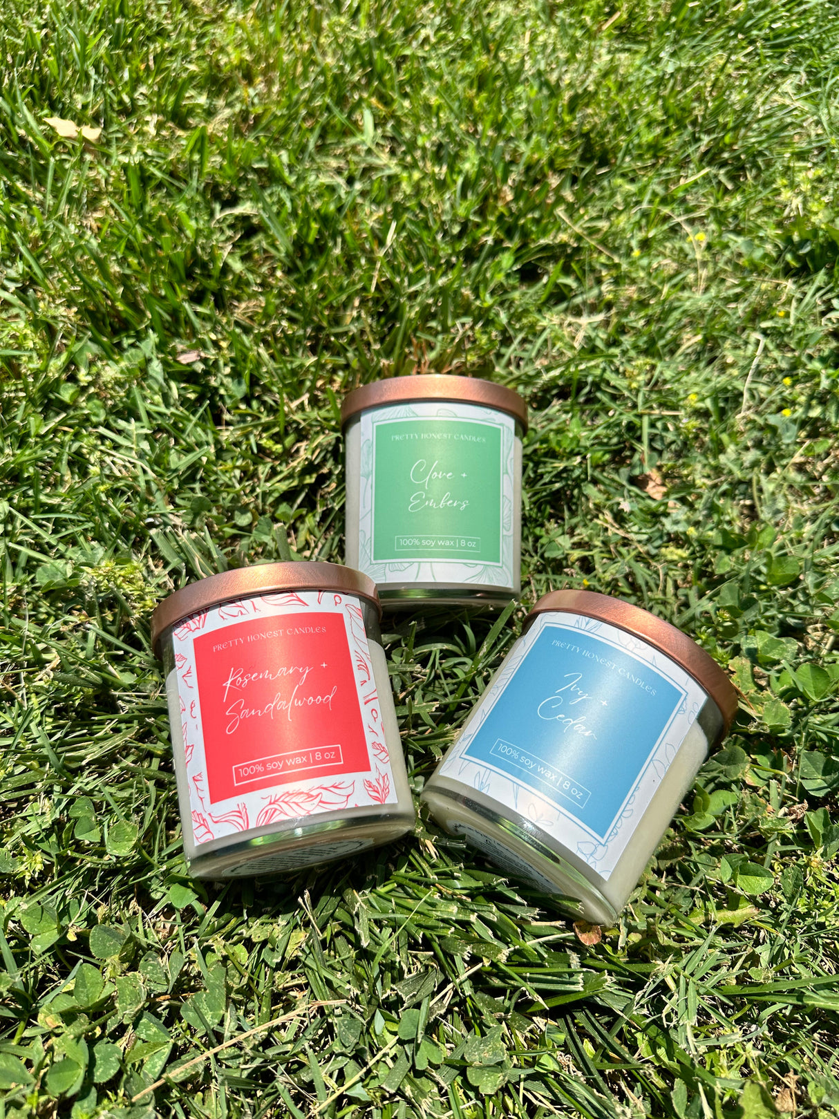 Rosemary Candle from Pretty Honest Candles
