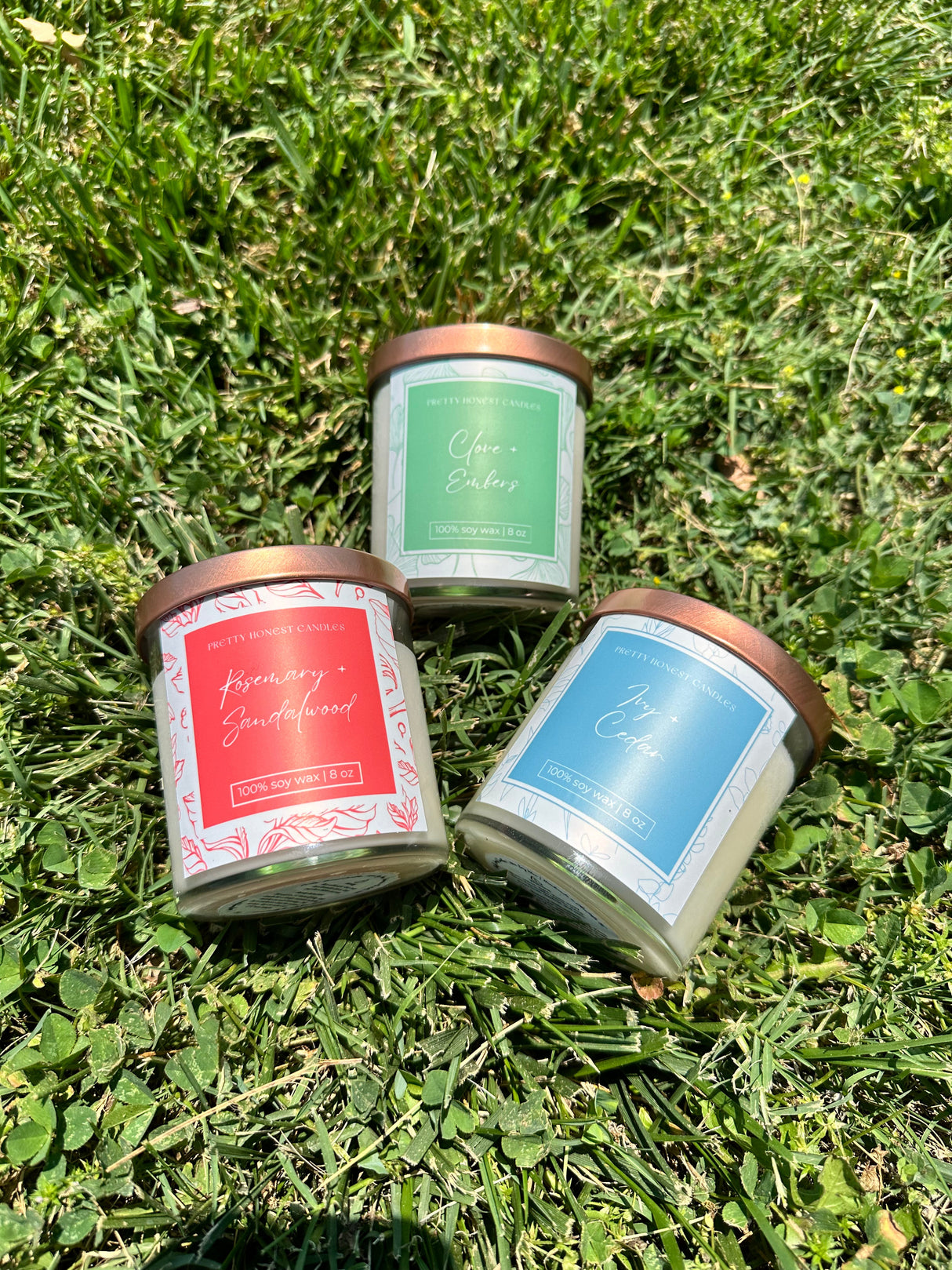Clove + Embers Soy Candle from Pretty Honest Candles