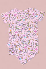 ONCE UPON A BIRTHDAY DREAM SHORT SET from DREAM BIG LITTLE CO