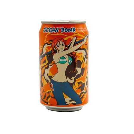 Ocean Bomb One Piece Sparkling Water Nami Mango Flavor (330ml) (Taiwan)