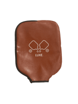 Faux Leather Paddle case from LUXE Pickleball