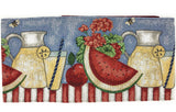 Tache Fruity Drinks Watermelon Lemonade Woven Tapestry Table Runners (13082TR)