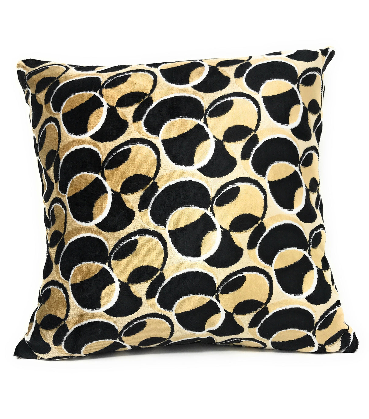 Tache 18 X 18 Inch Geometric Eternal Eclipse Throw Pillow Cover (YLGP-02) from Tache Home Fashion
