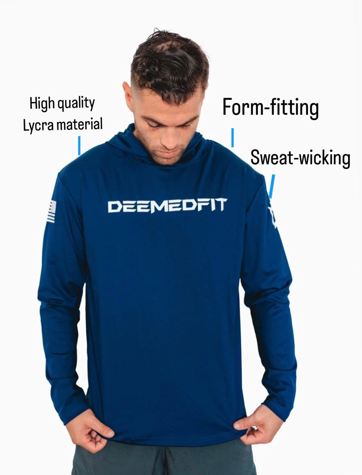 Prevail Performance Hoodie from DeemedFit