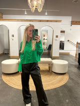 Chloe Satin Blouse From Arete Style