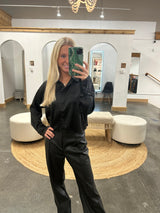 Chloe Satin Blouse From Arete Style