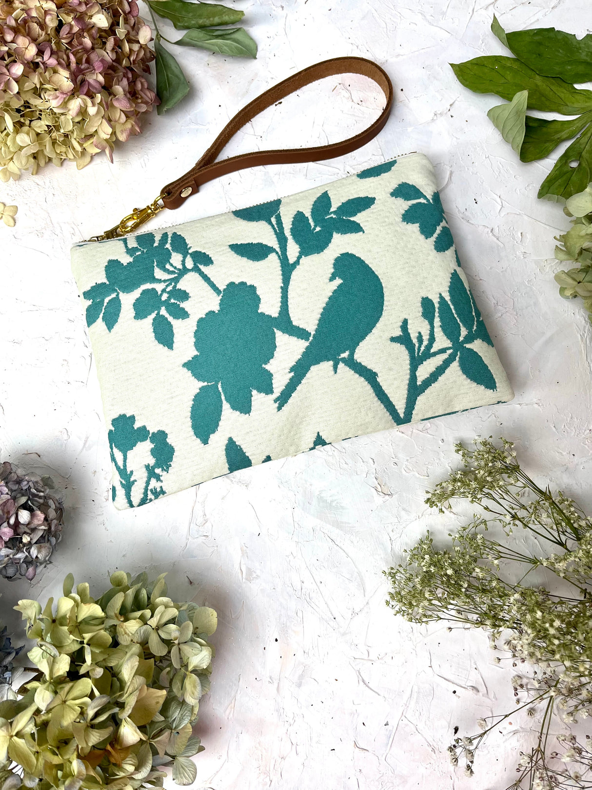 Bird Silhouette Wristlet Purse from Ash & Rose