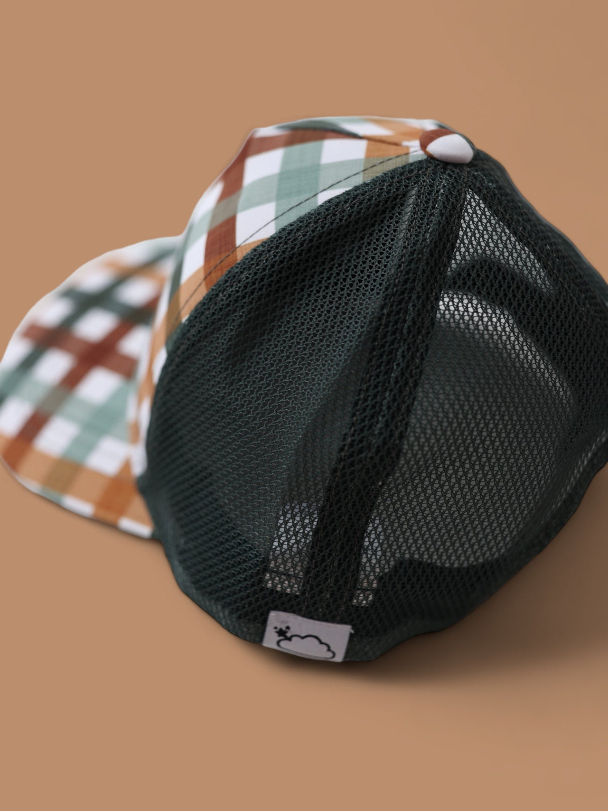 AUTUMN PLAID DREAM TRUCKER HAT from DREAM BIG LITTLE CO