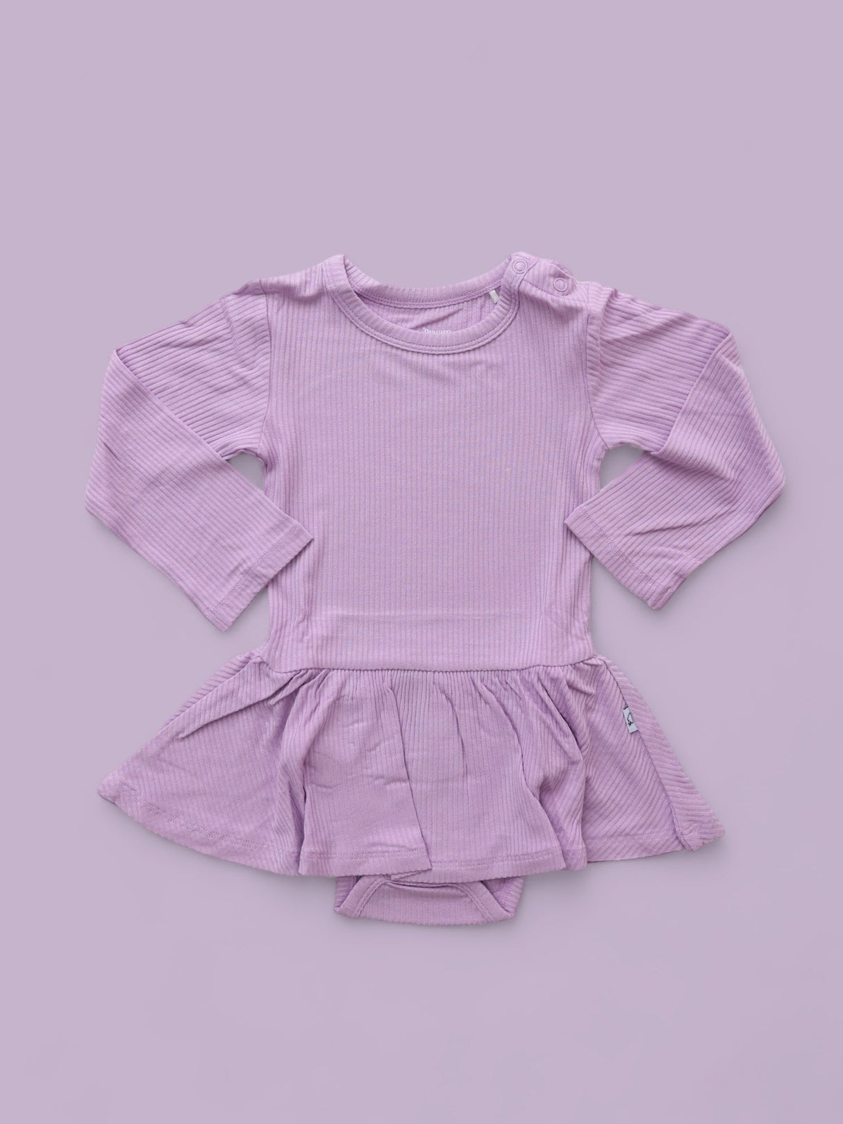 AMETHYST RIB DREAM BODYSUIT DRESS from DREAM BIG LITTLE CO