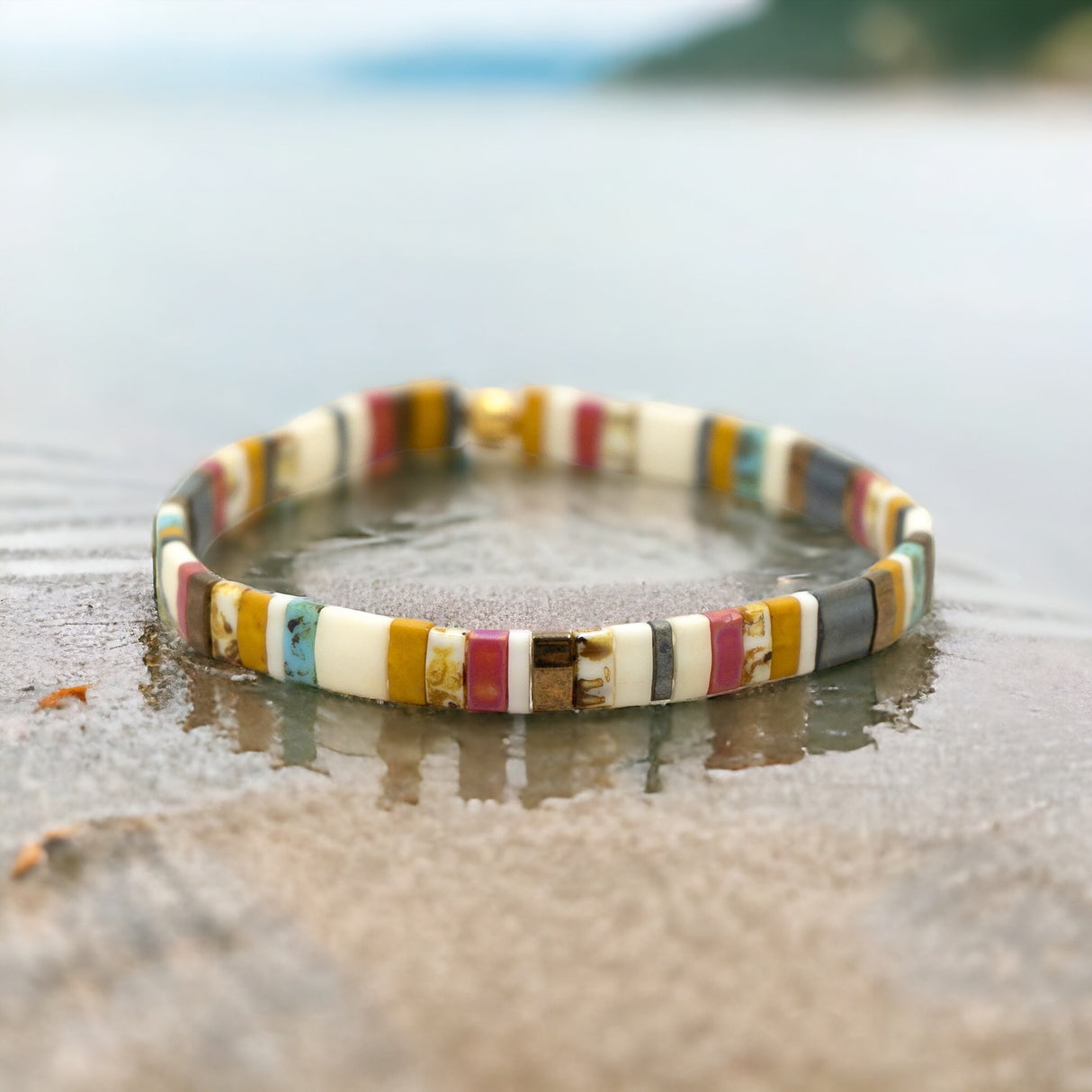 CAROLINA BEACHES - Tila Bead Bracelet | Single from Mack & Rex