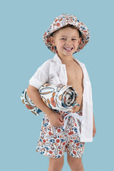 CHASE THE SUN BOY'S DREAM SWIM TRUNKS from DREAM BIG LITTLE CO